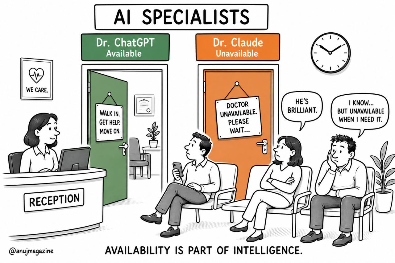 Sketchnote: AI Reliability — The Overlooked Benchmark
